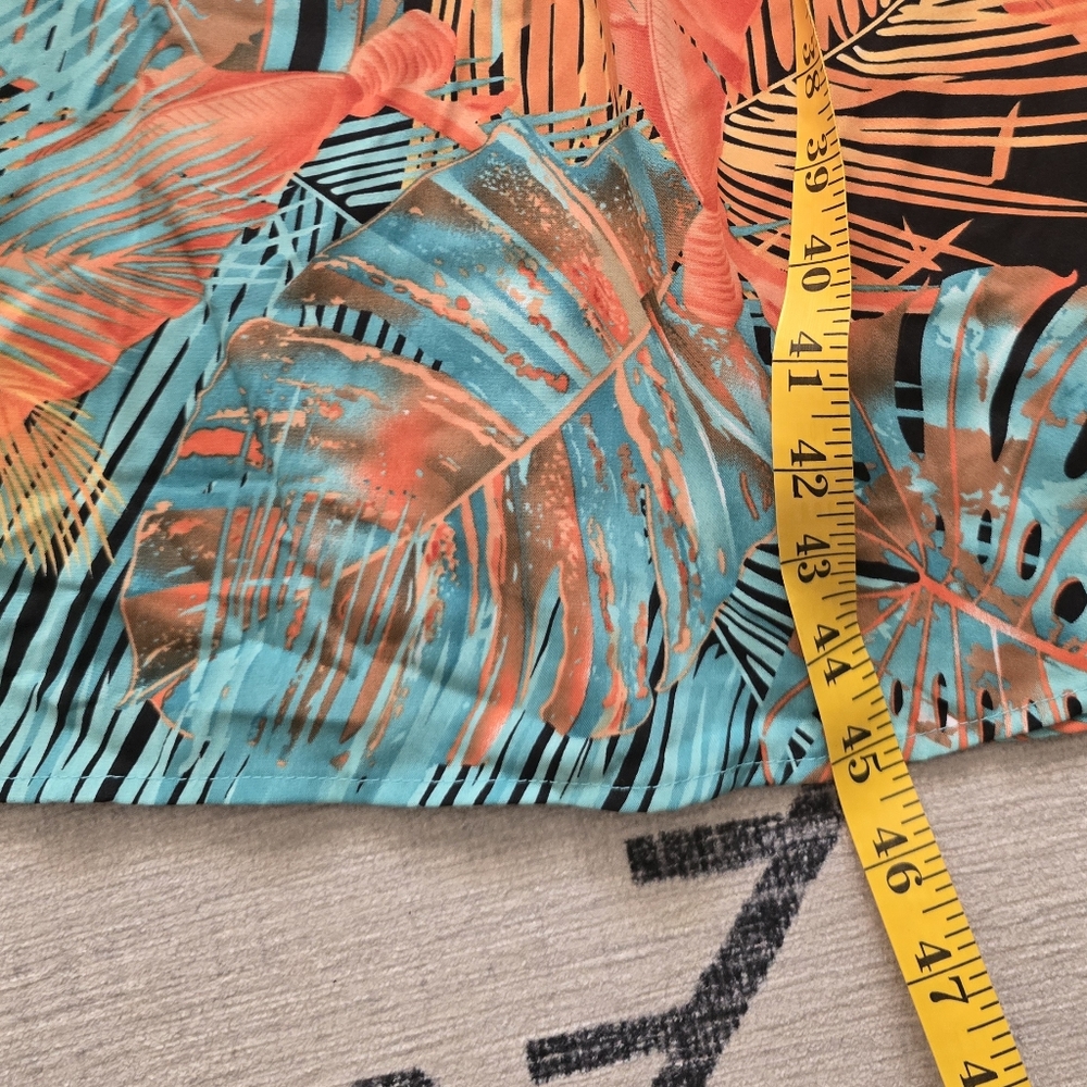 NWT Cupshe tropical abstract halter next maxi dress $45 small Backless summer - Picture 12 of 12